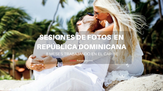 sesiones de fotos en el caribe