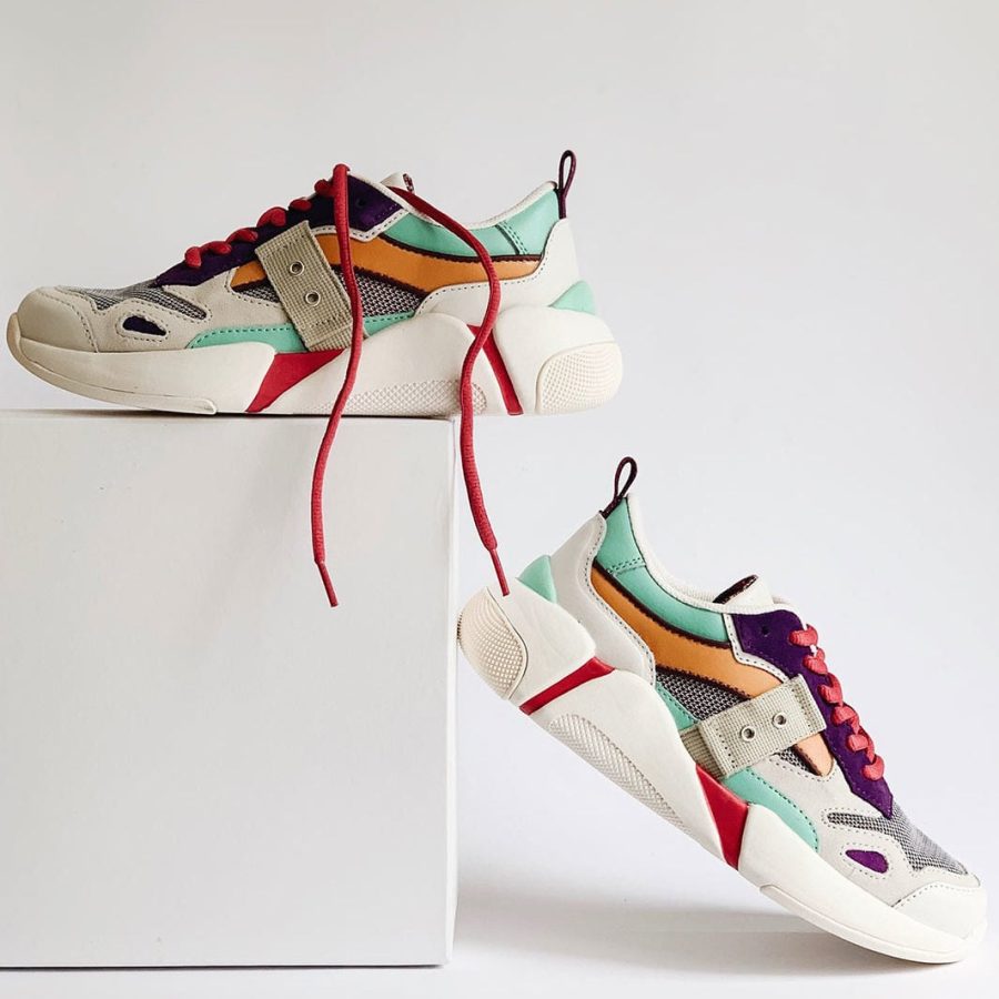 Colourblock sneakers